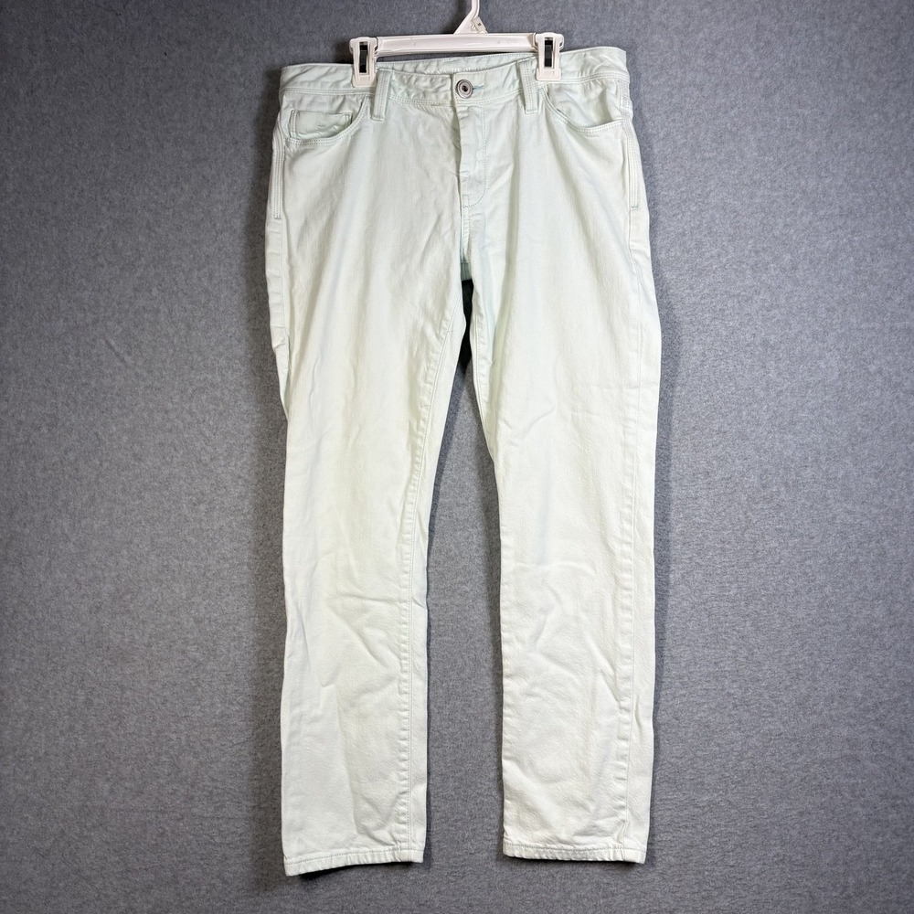 Banana Republic Pants Womens 29 Mint Green Slim Straight Casual Chino
